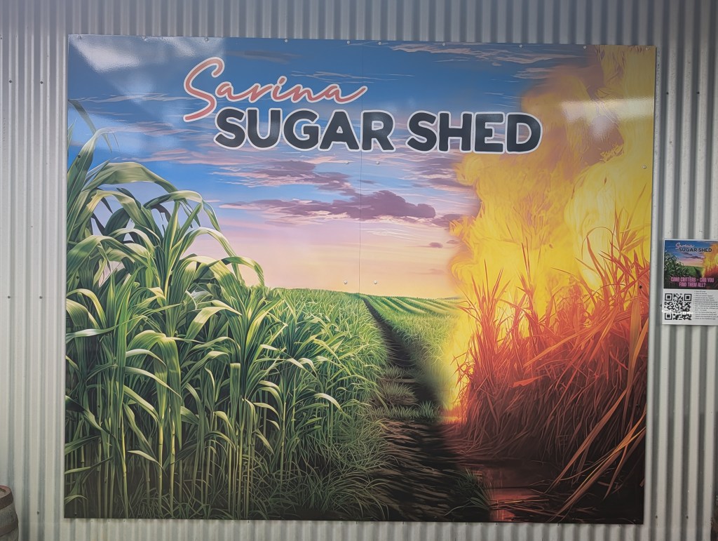 Sarina Sugar Shed sign or mural